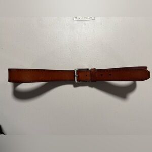 Fossil Men’s Classic Brown Leather Belt Size 38 Preppy Office Professional